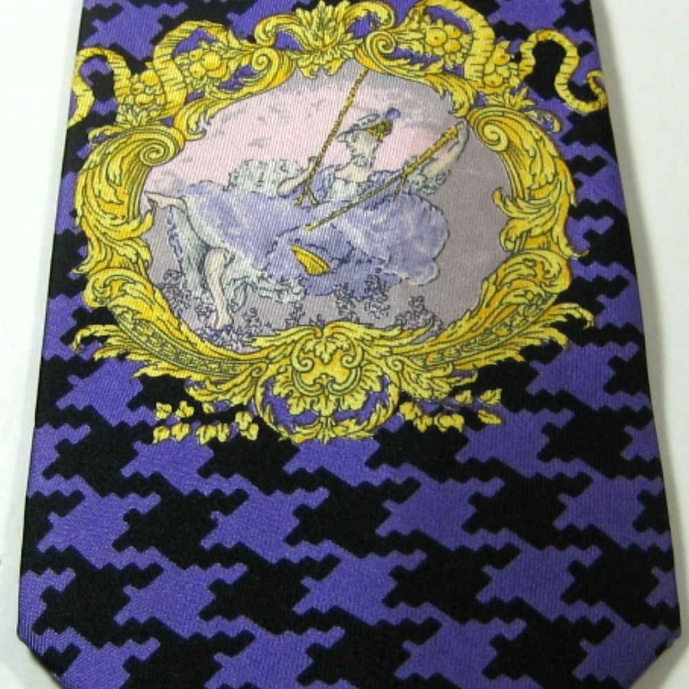VERSACE Rich Purple Black Gold Mystical Princess Q